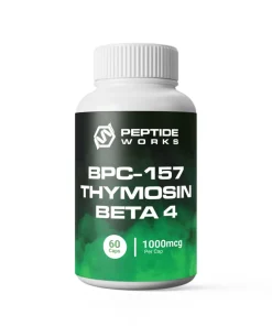 Store 75 BPC-157 Thymosin Beta-4 Capsules from Peptide Works