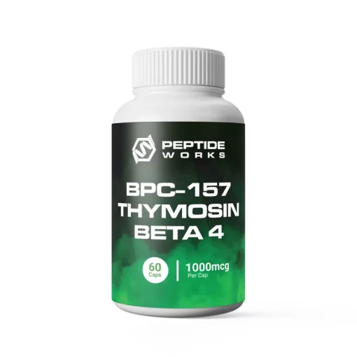 BPC-157 Thymosin Beta-4 Capsules from Peptide Works