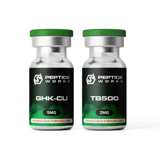 Buy GHK-Cu TB500 Peptide Stack from Peptide Works